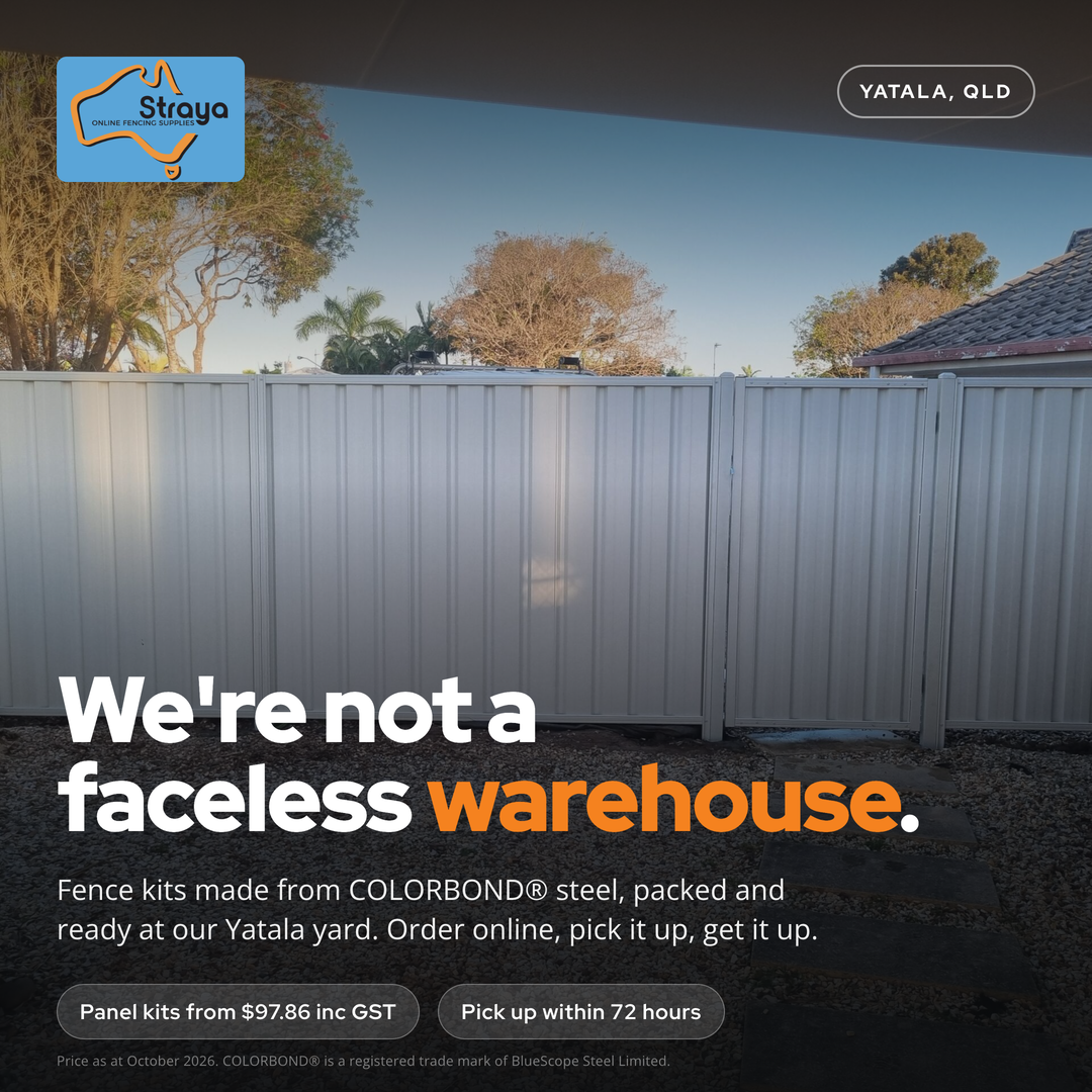 Post 1 creative: We're not a faceless warehouse